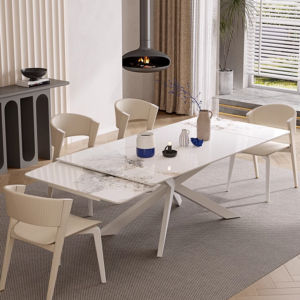 OEM Modern Extendable Dining Table Manufacturer