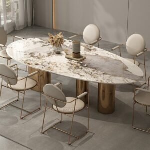 OEM Modern Extendable Dining Table Manufacturer